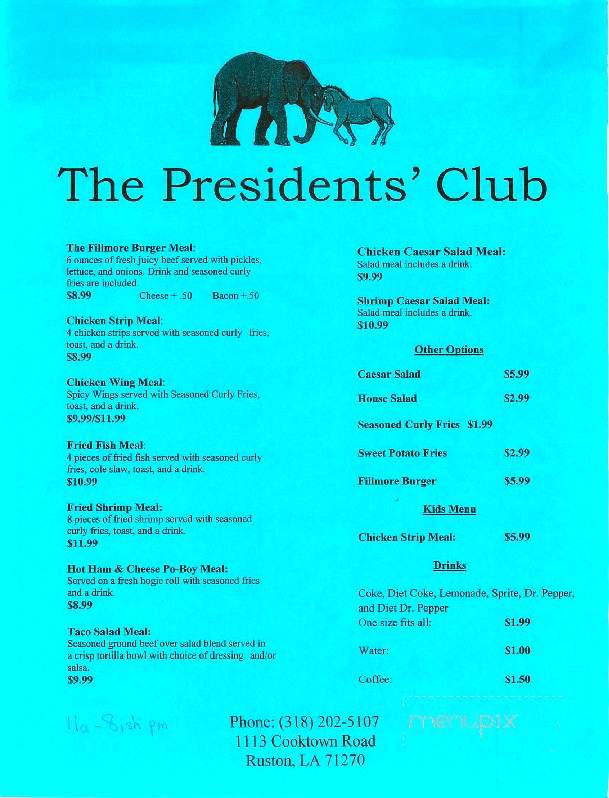 /380159943/The-Presidents-Club-Ruston-LA - Ruston, LA