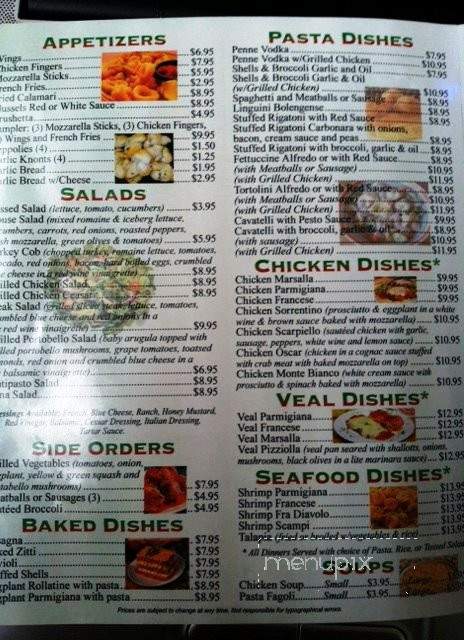 Frankie's Parkside Pizza - Bayonne, NJ menu_pic