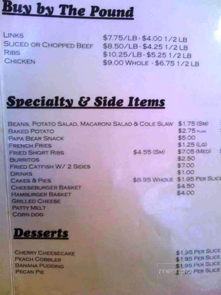 Pop Walton's - Waco, TX menu_pic