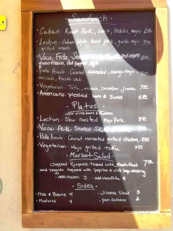Bodega - St Petersburg, FL menu_pic