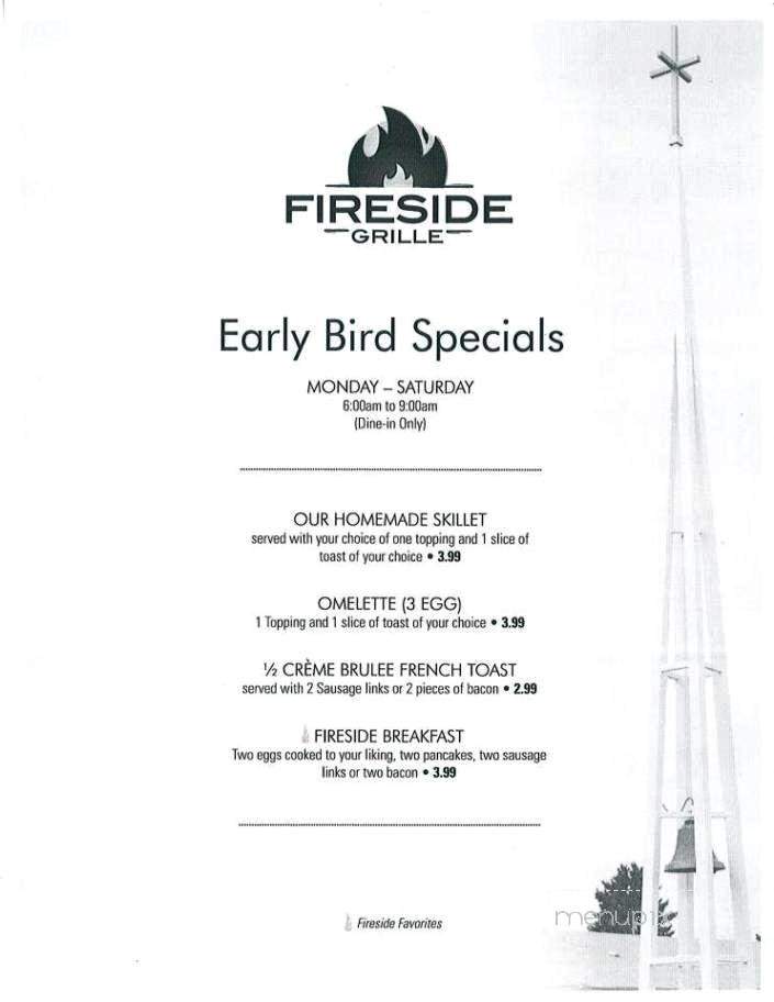 Fireside Bar and Grill - Beecher, IL menu_pic