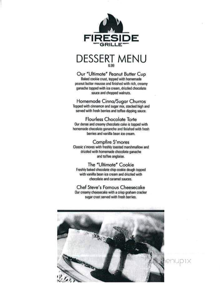 Fireside Bar and Grill - Beecher, IL menu_pic
