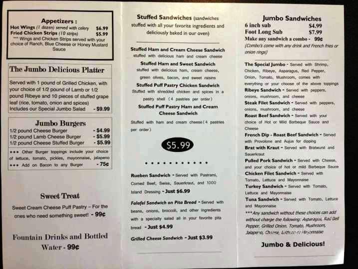 Jumbo & Delicious - Hendersonville, TN menu_pic