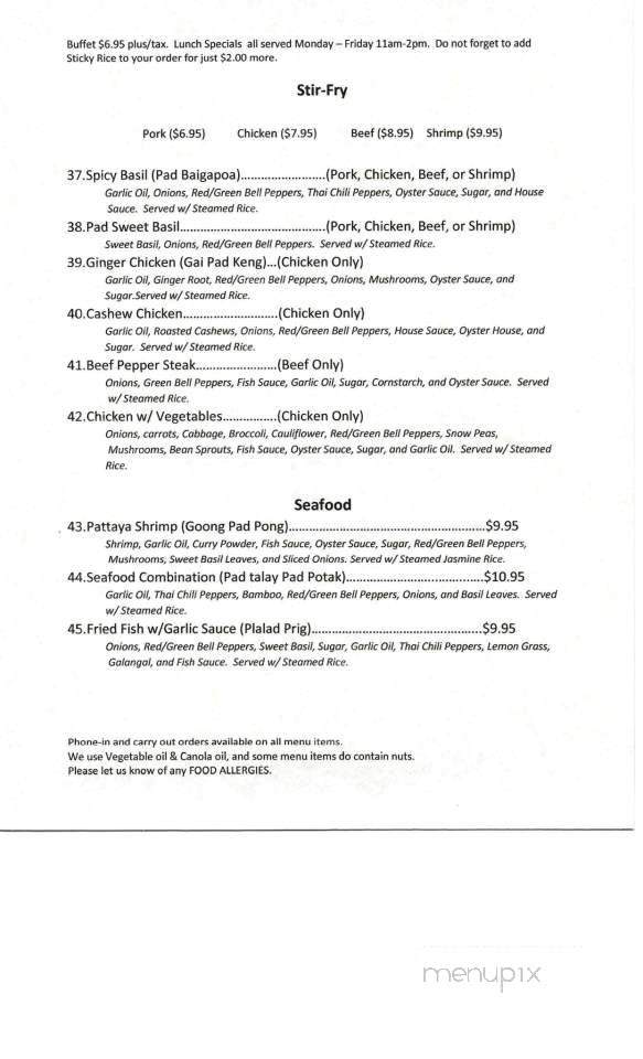 Mama Jude's Thai Kitchen - Fairborn, OH menu_pic