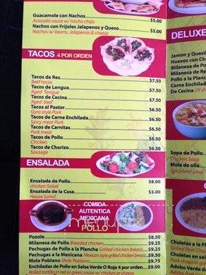 Mexican Food at Spicy Brazil - Newark, NJ menu_pic