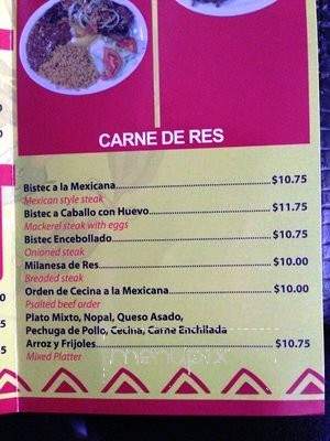 Mexican Food at Spicy Brazil - Newark, NJ menu_pic