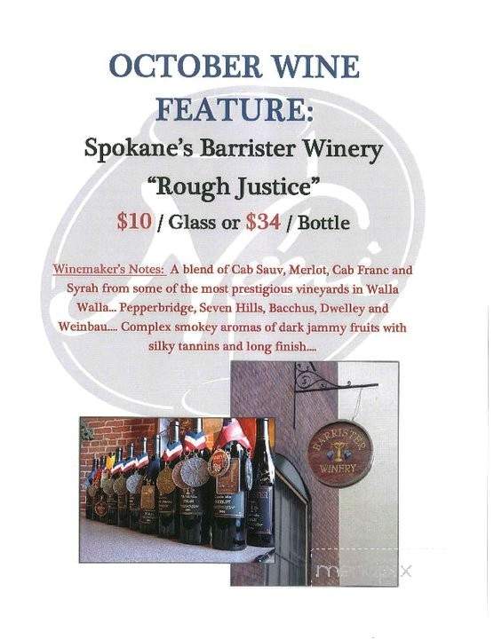 Noni's Wine Bar - Priest River, ID menu_pic
