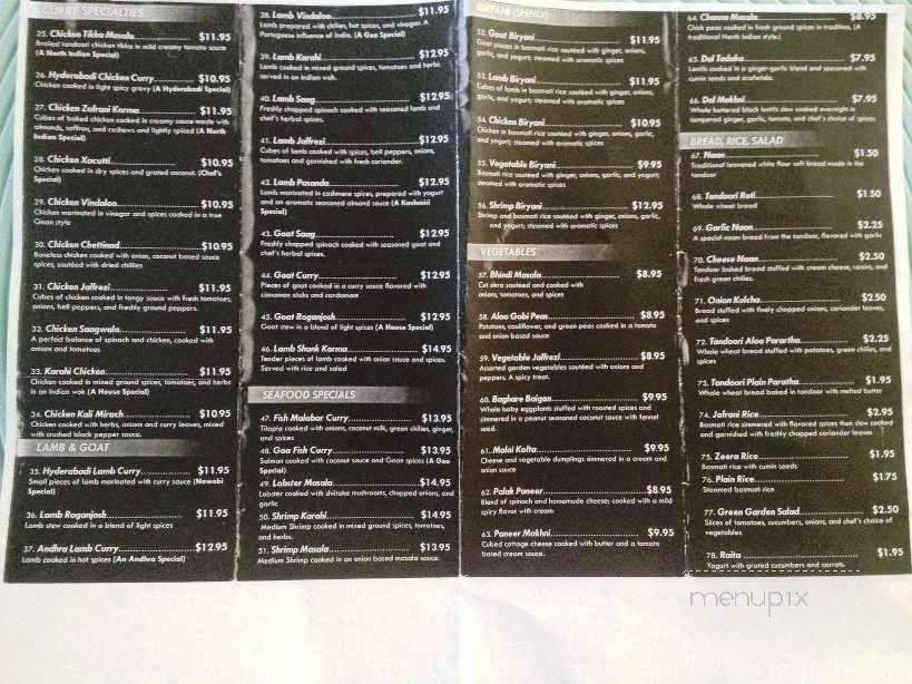 Curry N Kabab - Baton Rouge, LA menu_pic