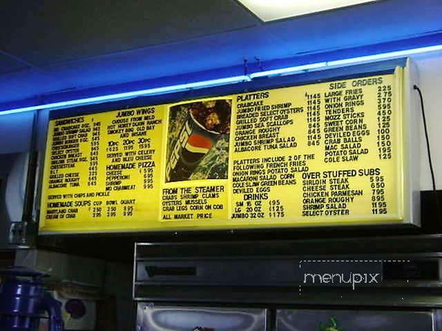 Crabland - Essex, MD menu_pic