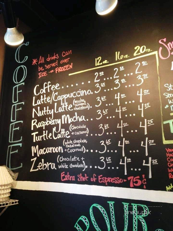 Red Bicycle Coffee & Crepes - Nashville, TN menu_pic