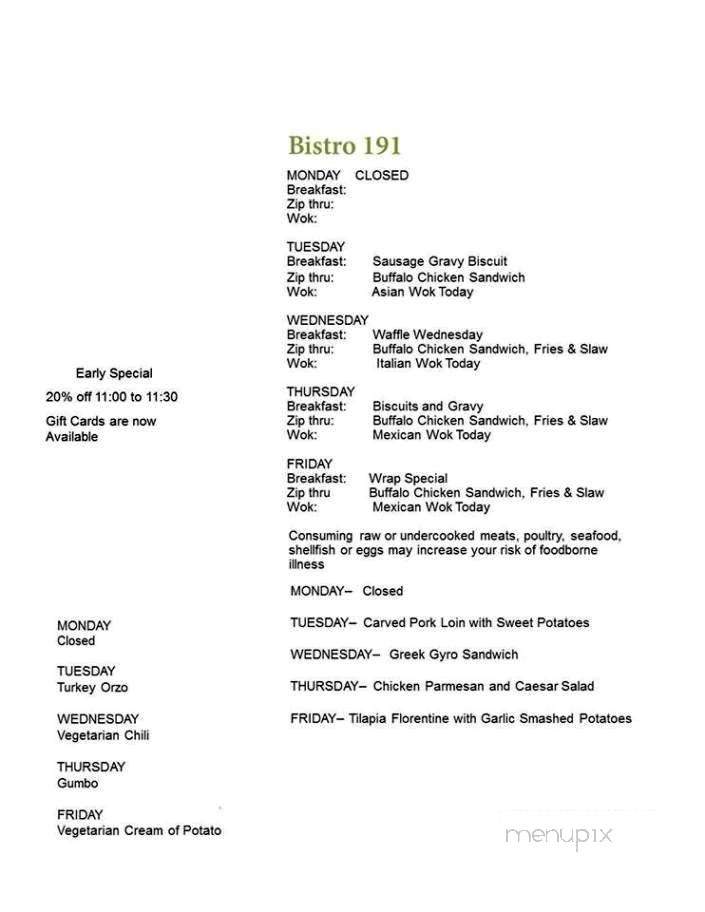 The Bean Counter - Atlanta, GA menu_pic