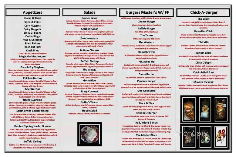 Wing, Grill Beer Masters - Crystal River, FL menu_pic