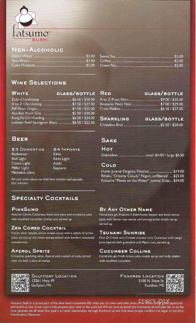 Fatsumo Sushi - Pass Christian, MS menu_pic