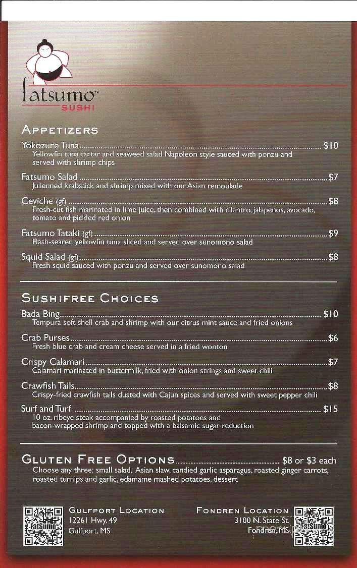 Fatsumo Sushi - Pass Christian, MS menu_pic
