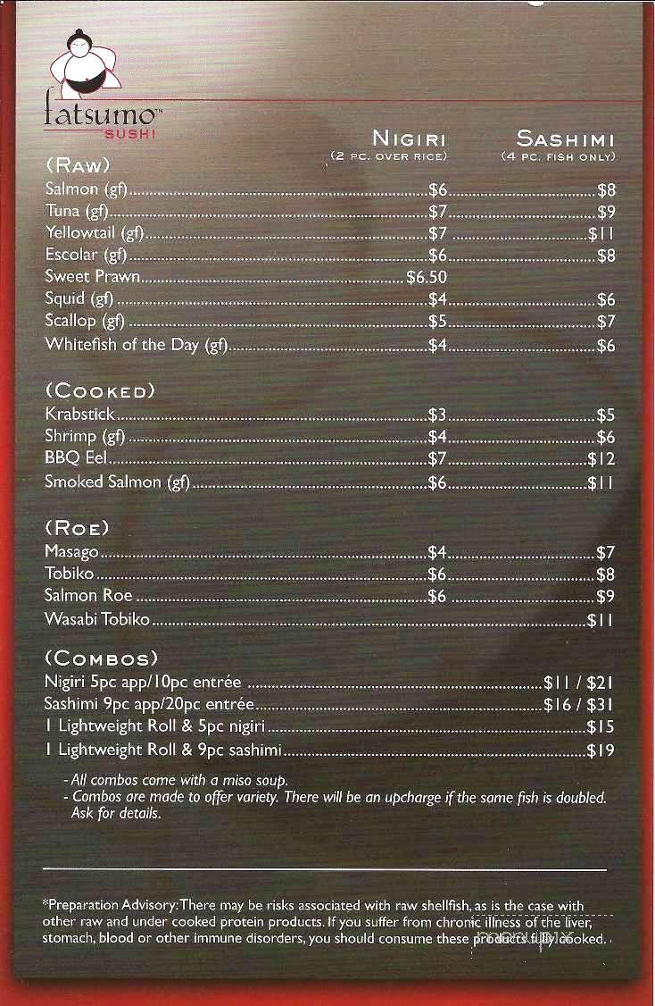 Fatsumo Sushi - Pass Christian, MS menu_pic