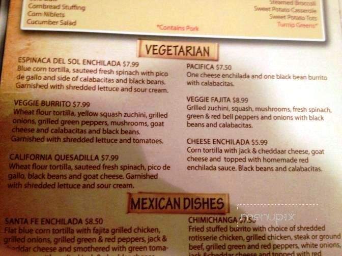 Don Pollo Country Cooking - Dahlonega, GA menu_pic