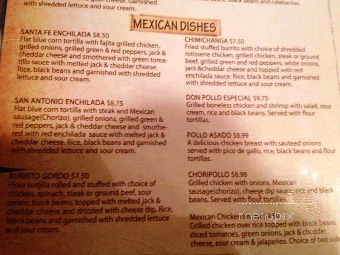Don Pollo Country Cooking - Dahlonega, GA menu_pic