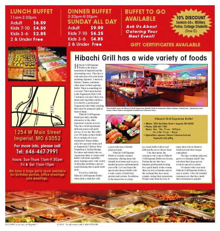 Hibachi Grill & Buffet - Imperial, MO menu_pic