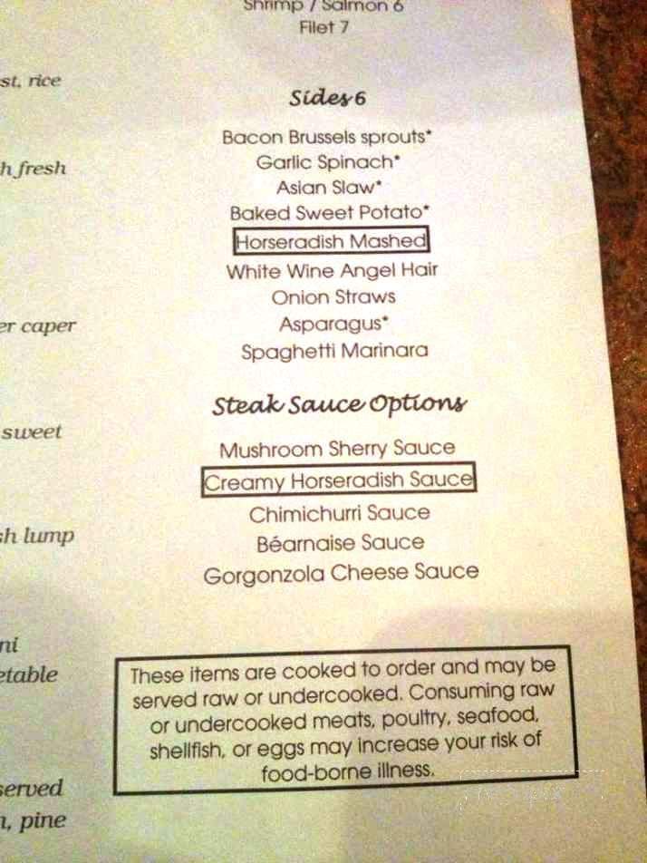 Tommy B's - Valparaiso, IN menu_pic