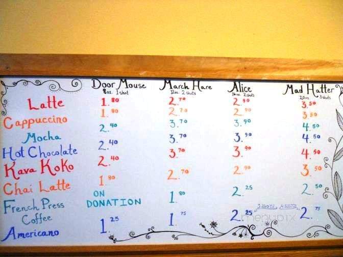 Apothecarium - Port Townsend, WA menu_pic