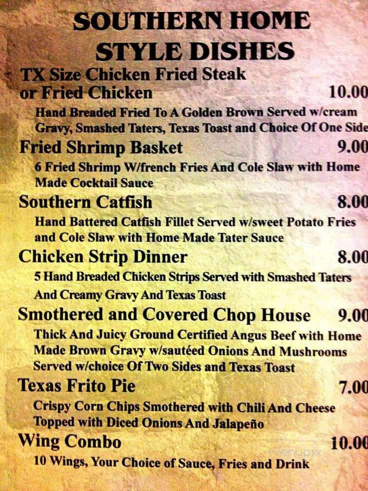 IDK Sports Bar and Grill - Amarillo, TX menu_pic