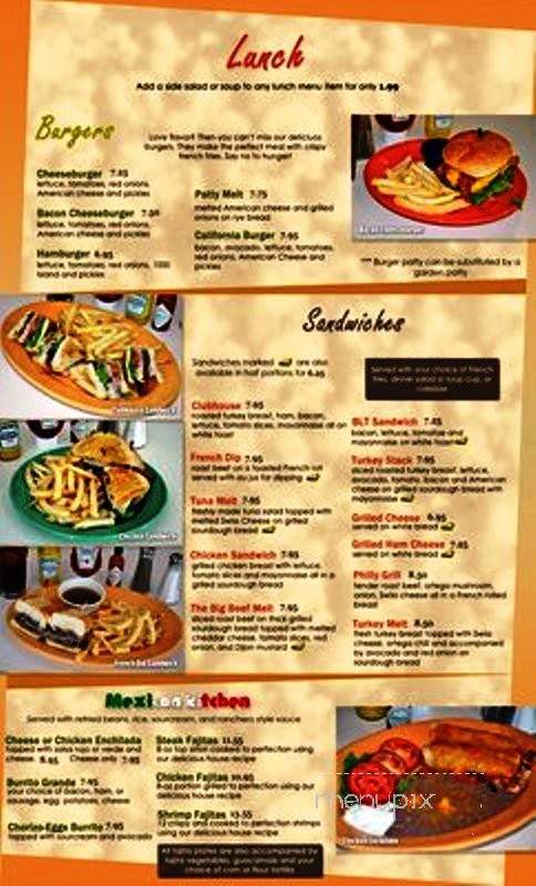 Sammy's Cafe - Upland, CA menu_pic