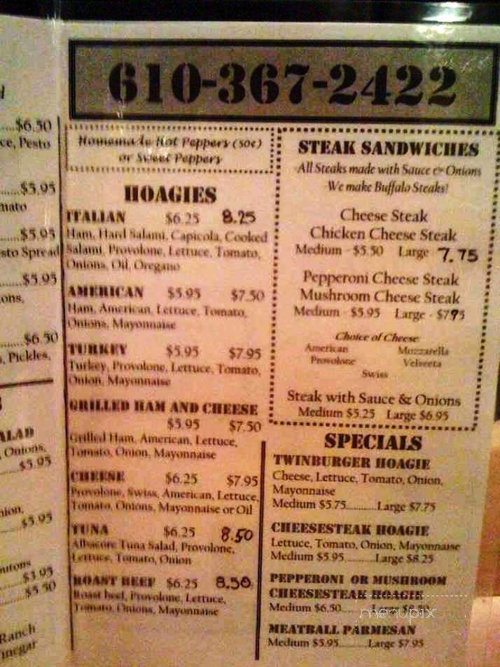 Bear's Den - Boyertown, PA menu_pic