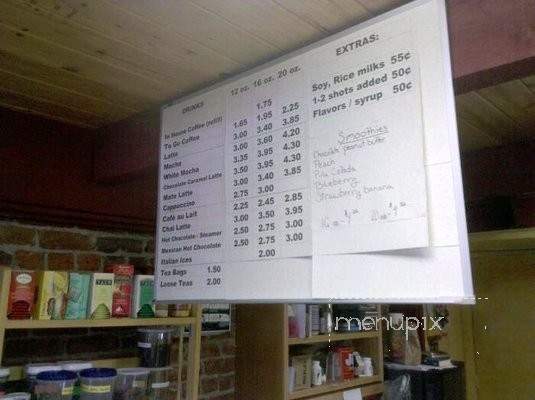 Dudley's Bookshop Cafe - Bend, OR menu_pic