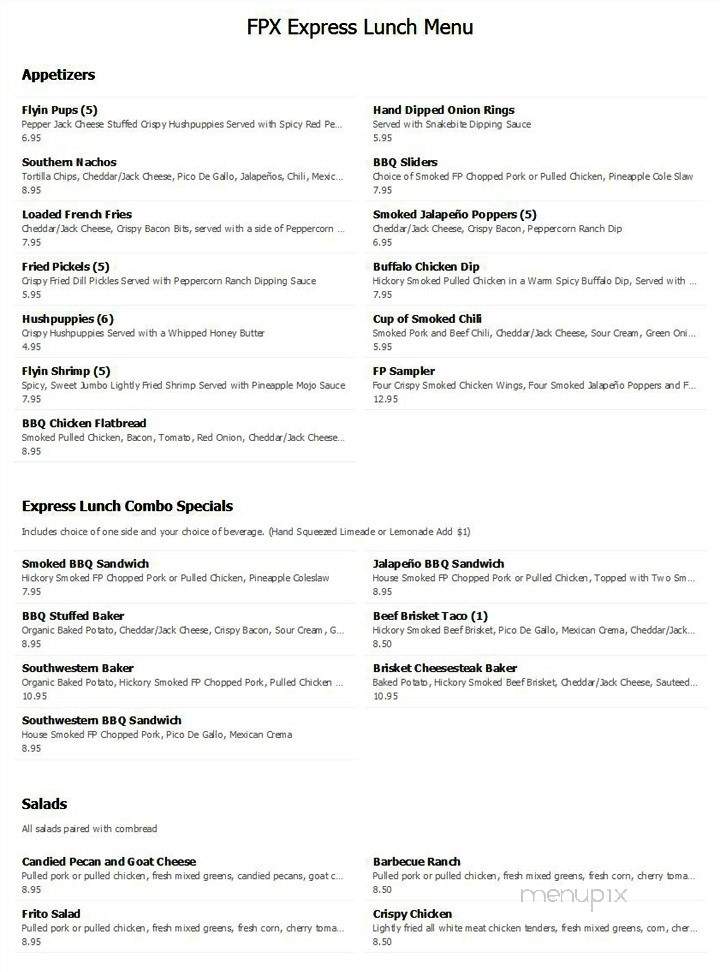 Bomba - Asheville, NC menu_pic