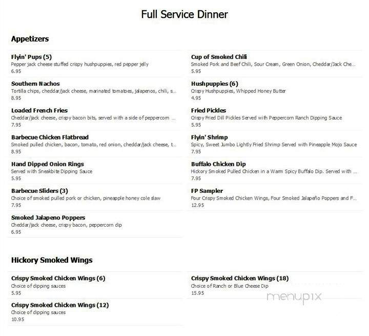 Bomba - Asheville, NC menu_pic