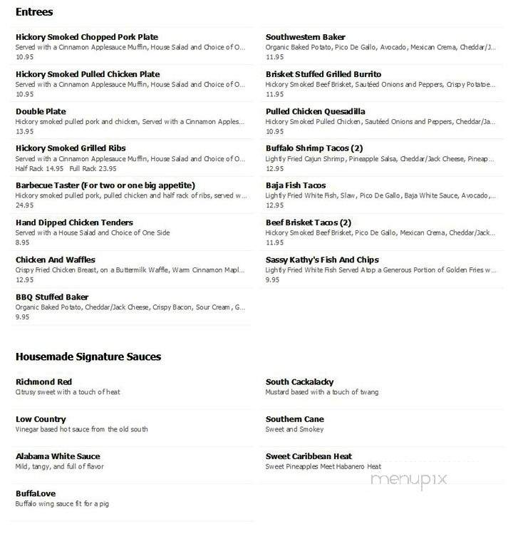 Bomba - Asheville, NC menu_pic
