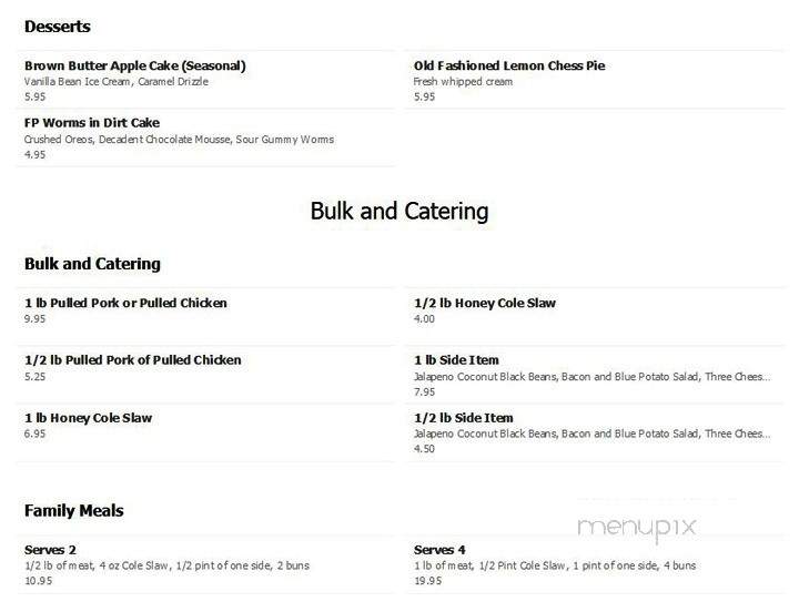 Bomba - Asheville, NC menu_pic