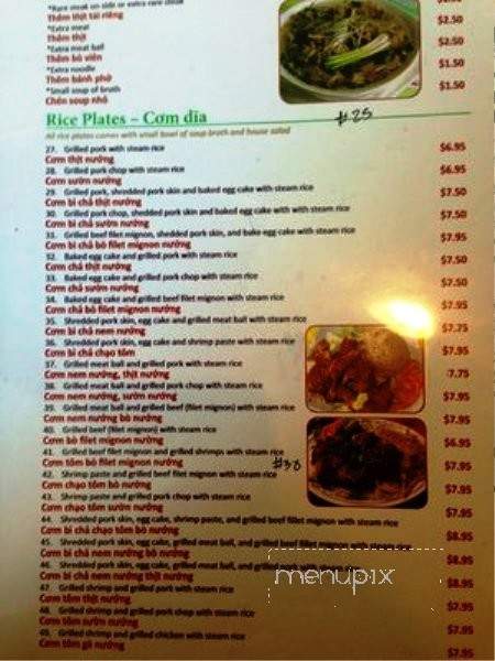 Pho Grand - Chino, CA menu_pic