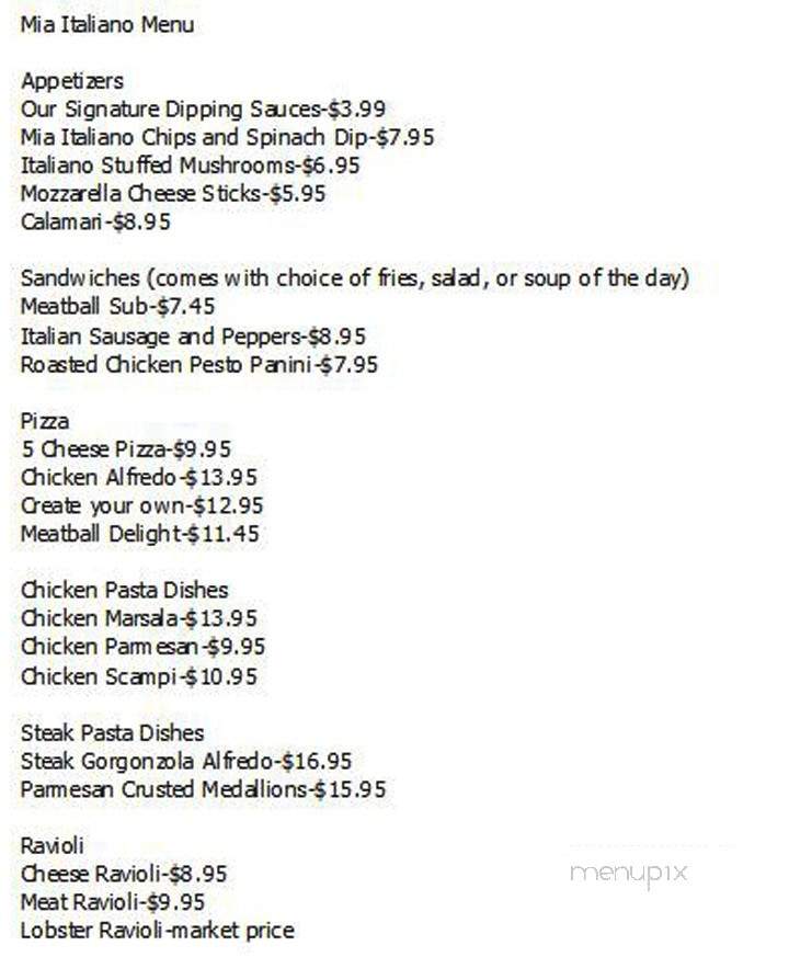 Richard's Smokehouse - Quinlan, TX menu_pic