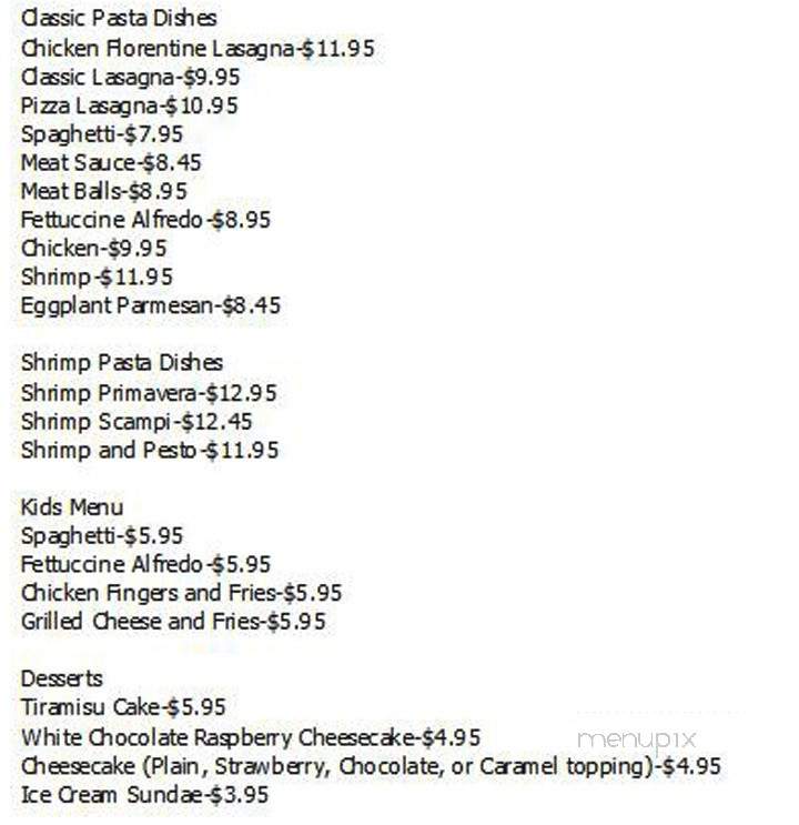 Richard's Smokehouse - Quinlan, TX menu_pic