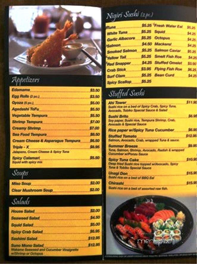 Sushi Villiage - Springfield, MO menu_pic