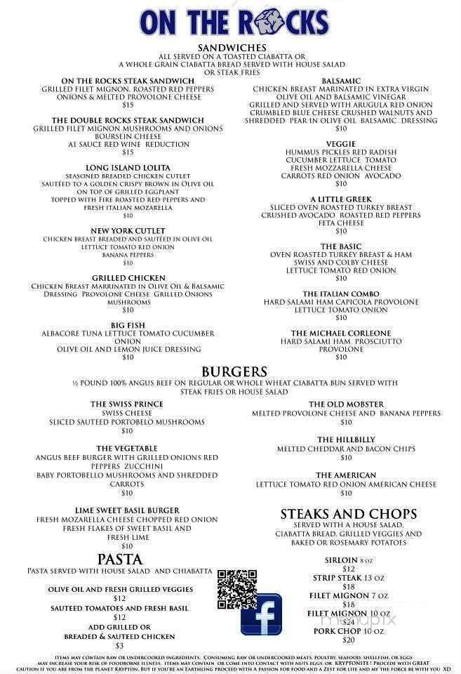 /380164973/On-the-Rocks-Menu-Akron-OH - Akron, OH