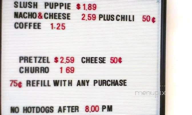 Saxophone's Jazzy Dogz - Washington, PA menu_pic