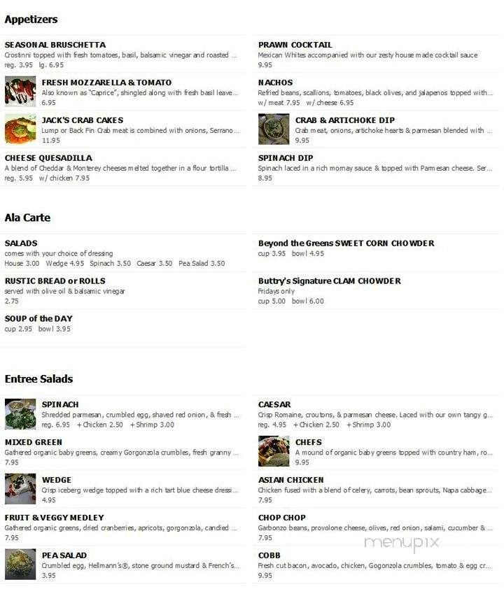 Legends Bar And Grill - Pensacola, FL menu_pic