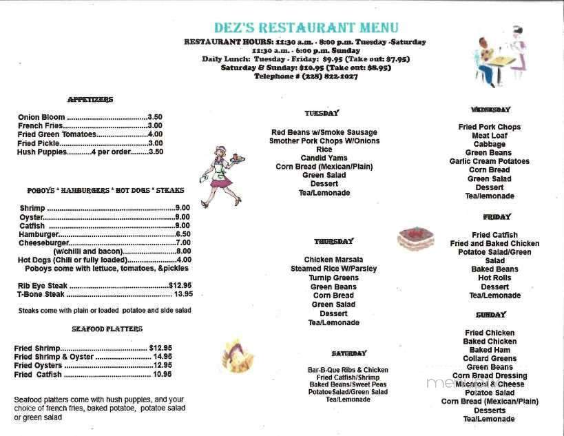 /380166284/Dez-Restaurant-and-Catering-Gulfport-MS - Gulfport, MS