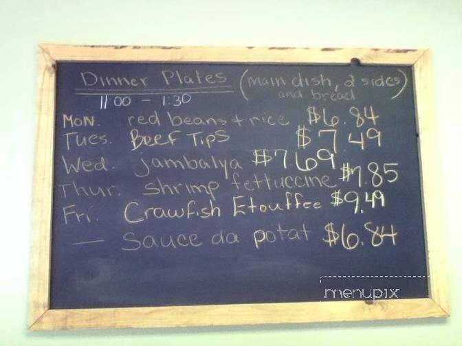 Basil's Cajun Kitchen - Mendenhall, MS menu_pic