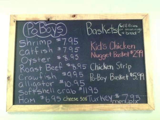 Basil's Cajun Kitchen - Mendenhall, MS menu_pic