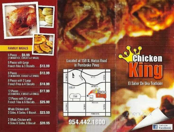 Chicken King - Pembroke Pines, FL menu_pic