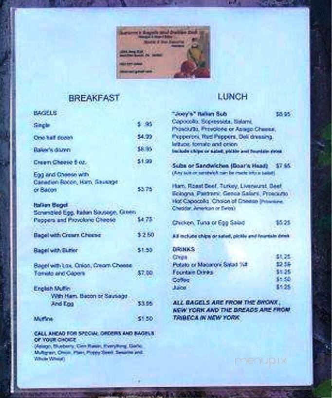 Latorra's Bagels Italian Deli - Satellite Beach, FL menu_pic