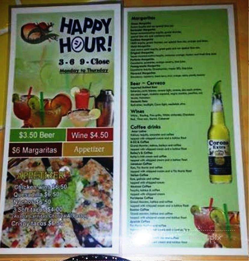 Casa Grullense - Bellevue, WA menu_pic