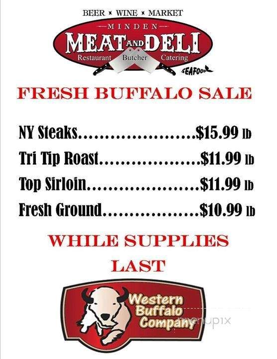Minden Meat and Deli - Minden, NV menu_pic