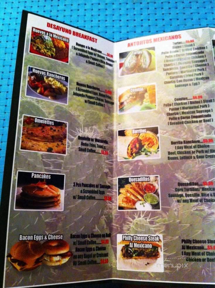El Mexicano Restaurant Y Panaderia Mexican - Brooklyn, NY menu_pic