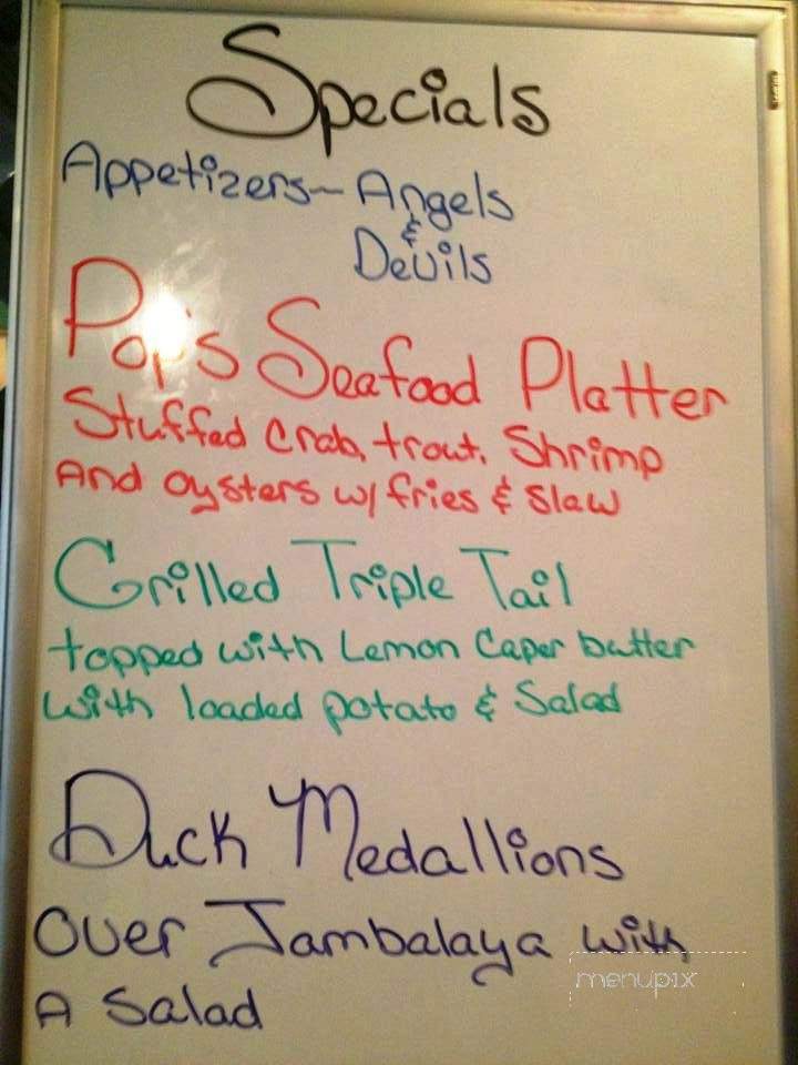 Pops Southern Comfort Foods - Kiln, MS menu_pic