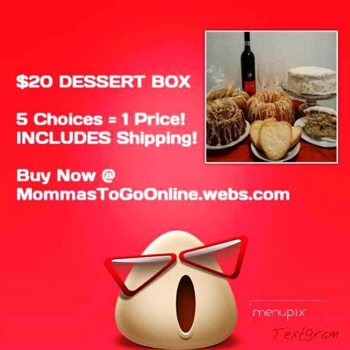 Mommas To Go - the Original Sweet Savory Creations - Dallas, TX menu_pic