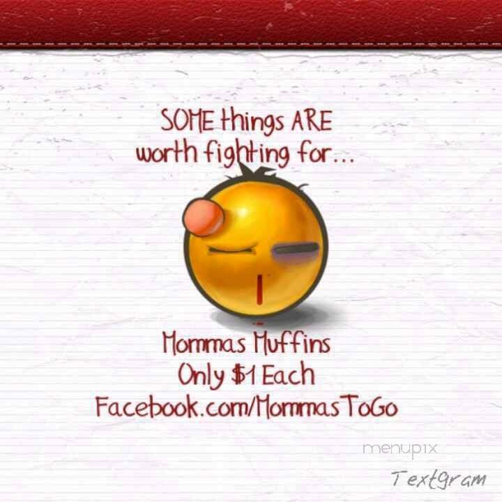 Mommas To Go - the Original Sweet Savory Creations - Dallas, TX menu_pic